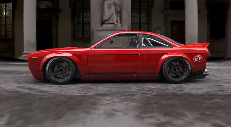Illustration for article titled New Bodykit Puts Plymouth Barracuda Face On A '90s Nissan